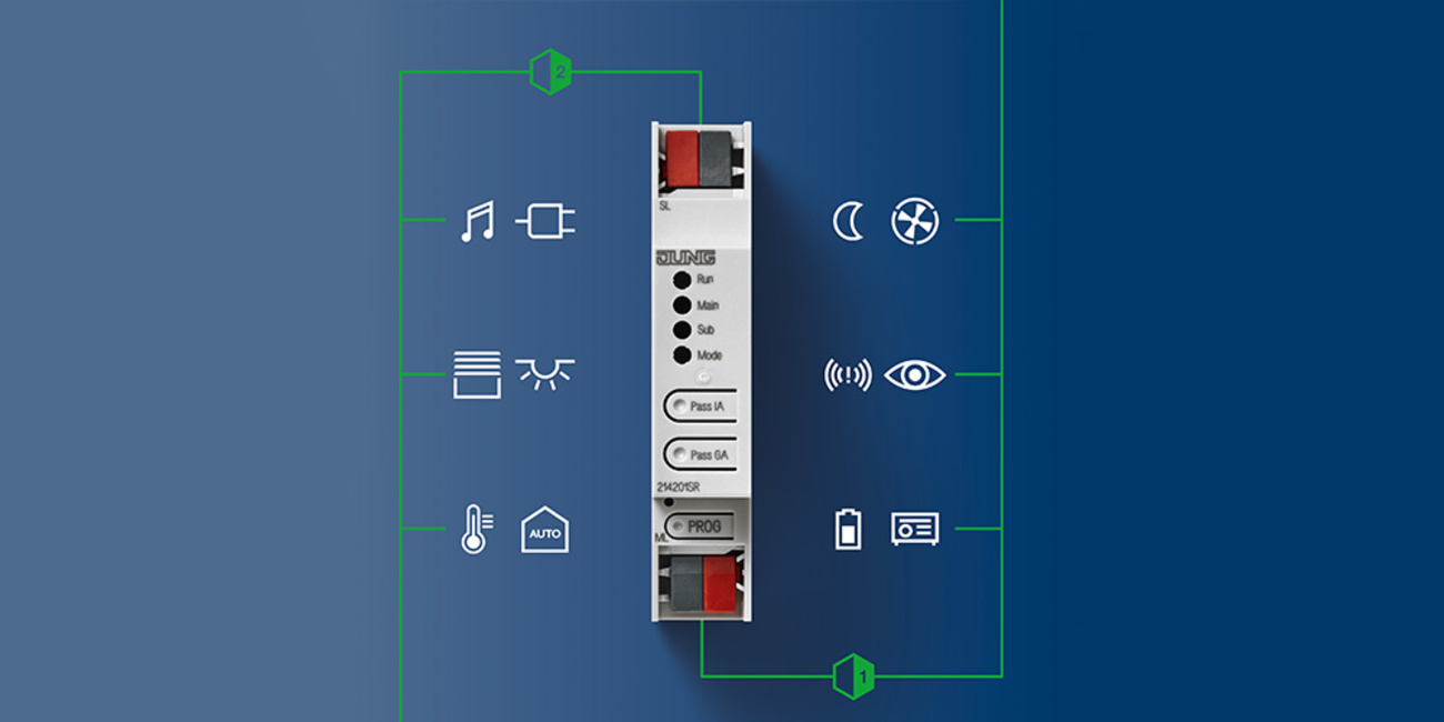 KNX Bereichs- und Linienkoppler bei Elektrotechnik Kastner GmbH & Co. KG in Westendorf