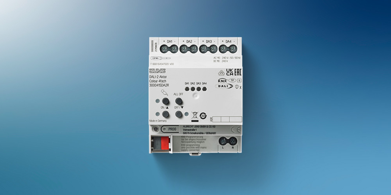 KNX DALI 2 Gateway Colour bei Elektrotechnik Kastner GmbH & Co. KG in Westendorf